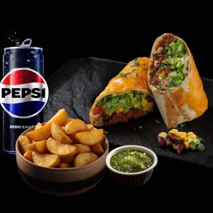 Combo Burrito Fresh Chilly con Carne