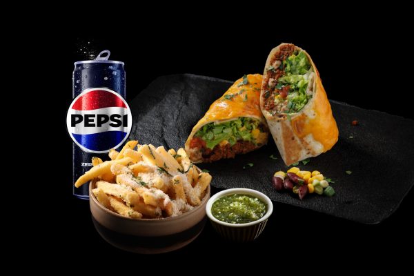 Combo Burrito Fresh Chilly con Carne